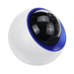 1080P 2MP Kabellose IP-Kamera mit Nachtsicht, 355 Grad/90 Grad Drehung, Space Ball Design