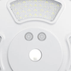 Superhelles Solar-Fahnenmastlicht mit 128 LEDs – automatische Nachtbeleuchtung für Fahnenmasten