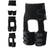 3-in-1 verstellbarer Body Shaper: Oberschenkelformer, Beinformer und Trimmergürtel zum Abnehmen und Muskelaufbau