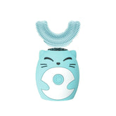 U-förmige 360°-Schallzahnbürste für Kinder – IPX7 wasserdicht, One-Touch-Bedienung