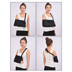 Verstellbare, atmungsaktive Armschlinge aus Netzstoff – ergonomisches Design für Sport, Knochenbrüche, Ellenbogen- und Unterarmunterstützung