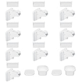 12-in-1 Magnetisches Kindersicherungsschloss für Schränke, Türen und Schubladen - Babyschutz-Schließsystem