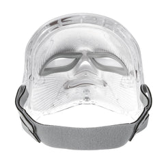 110–220 V, 7-farbige LED-Licht-Photonen-Gesichtsmaske zur Hautverjüngung, Gesichtstherapie, Faltenreduzierung + Fernbedienung