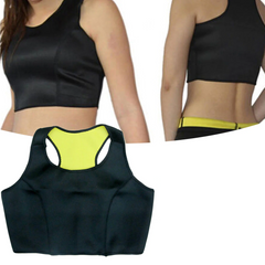 Damen Sauna Thermo Hot Sweat Body Shaper Weste für Fitnessstudio, Yoga und Abnehmen