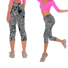 Stretch-Athleisure-Yogahose mit hoher Taille - Fitness- und Sport-Leggings