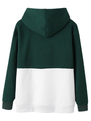 Klassischer Langarm-Sweatshirtanzug mit Farbblock für Herren