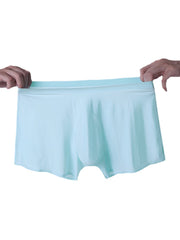 Dünn transparente, atmungsaktive nahtlose Boxershorts aus Eisseide für Herren – Freizeitunterwäsche
