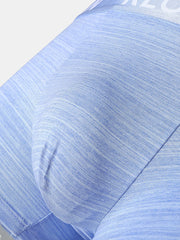 Men's Cotton Breathable Antibacterial Boxers with Logo Waistband and Pouch