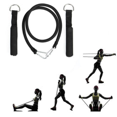 20 Pfund elastisches Zugseil für Yoga, Fitness, Pilates, Brusterweiterung und Muskelwiderstandstrainingsbänder