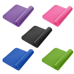 10 mm rutschfeste Yogamatte – geschmacksneutrale, dicke Fitness-Pilatesmatte für das Heim-Fitnessstudio und den Sport