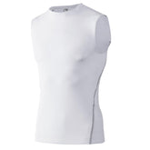 Schnelltrocknendes, dehnbares Workout-Lauf-Tanktop für Herren – schweißableitendes Elastan-Sportbekleidung für Fitnessstudio und Fitness