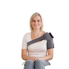 Infrared Light Therapy Knee Brace, 660nm & 850nm, Shoulder Massager, Heating Wrap for Muscle Relaxation