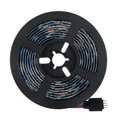 2M 60 LED Bluetooth String Light, 5V USB, Dimmable RGB Strip Lamps with IR Remote, Christmas Decorations Clearance