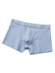 Bequeme nahtlose Boxershorts aus Baumwolle im Multipack mit 3D-U-Beutel – Unifarben