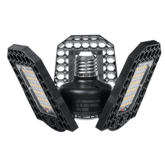 40 W E27 verformbare LED-Garagenglühbirne, wasserdichte faltbare Deckenleuchte, 108 LEDs, 85-265 V Werkstatt-Nachtlampe