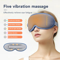 3D Electric Steam Eye Mask with Hot Compress, Smart Timing, Sleep Shade, Relieves Eye Fatigue