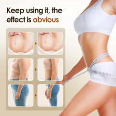 4-in-1 Cordless Electric Body Massager for Belly, Waist, Arm, Leg, Butt - Slimming Anti-Cellulite Machine