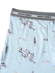 Multipack U-konvexe Boxershorts für Herren mit Animalprint