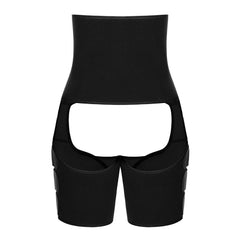 Neopren-Oberschenkelformer mit hoher Taille, schlankerer Wrap – Thermo-Trainer, Sport-Taillenschutz-Zubehör