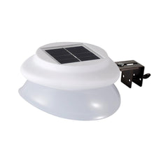 Solar Powered 9 LED Waterproof Fence Light for Outdoor Garden, Wall, Lobby, and Pathway