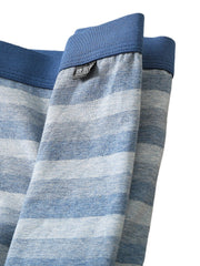 Multipack Herren-Boyshorts mit Streifenmuster und U-konvexer Mitte-Taille-Boxershorts