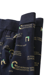 Multipack U-konvexe Boxershorts für Herren mit Buchstabendruck – bequeme Unterwäsche