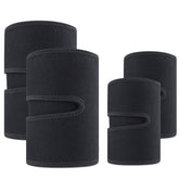 4-teiliges Set verstellbare Arm- und Oberschenkel-Schutzgurte – Trainingsbandagen zur Verbesserung der Schweißbildung für Frauen und Männer