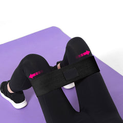 120 Pfund rutschfeste Widerstandsbänder M-XL für Heimfitness, Körperformung, Abnehmen, Yoga und Beinübungen