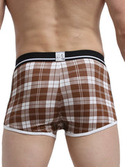 Lockere, atmungsaktive Boxershorts aus Baumwolle für Herren, gestrickt, für den Strand, Nachtwäsche