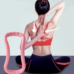 Verstellbarer Yoga-Ring für Brust, Oberschenkel, Arme und Rumpf – weicher, dehnbarer Pilates-Zauberkreis für das Fitnesstraining