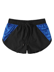 Schnelltrocknende Activewear-Hose aus Patchwork für Herren – Gefüttert für mehr Komfort