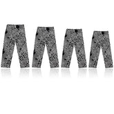 Stretch-Athleisure-Yogahose mit hoher Taille - Fitness- und Sport-Leggings