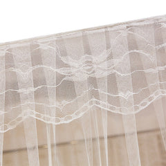 Luxury Princess Style Bed Canopy, 1.8 x 2m, Four Corner Mosquito Netting Curtain, Bedding for All Genders