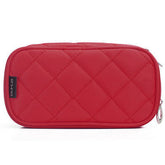 Tragbare 2-lagige Reise-Aufbewahrungstasche - Bunter Kosmetik- und Make-up-Organizer für Toilettenartikel