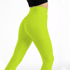 Yogahosen mit hoher Taille in Übergröße – elastische, hüftige Push-Up-Leggings für Damen – Fitnessstudio- und Fitnessbekleidung