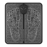 EMS Physiotherapy Foot Massage Mat - 6 Modes, 9 Levels, Portable Leg Blood Circulation Massager & Relaxation Device