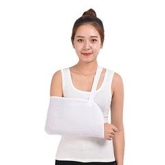 Verstellbare, atmungsaktive Armschlinge aus Netzstoff – ergonomisches Design für Sport, Knochenbrüche, Ellenbogen- und Unterarmunterstützung