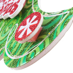 LED-Weihnachtsmann-Anhänger mit Lichterkette für Weihnachtsbaum, Weihnachtsfeier und Heimdekoration.