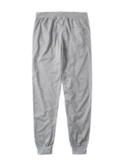 Men's Casual Jogger Pants with Zipper Pockets, Button Fly, and Drawstring Waist
