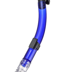 Volltrockener Schnorchel aus Silikon zum Gerätetauchen, Schwimmen und freien Atmen unter Wasser