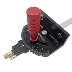 Precision Woodworking Angle Miter Gauge 0-60 Degree for Table Saw & Router Table - Accurate Wood Cutting Tool