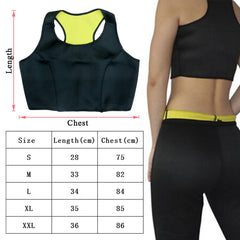 Damen Sauna Thermo Hot Sweat Body Shaper Weste für Fitnessstudio, Yoga und Abnehmen