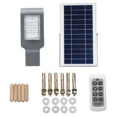 20W Waterproof Solar Street Light, 20 LED, Long Rod, Remote Control, Outdoor Lighting