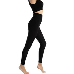 Yogahosen mit hoher Taille in Übergröße – elastische, hüftige Push-Up-Leggings für Damen – Fitnessstudio- und Fitnessbekleidung