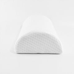 D-förmiges Memory Foam-Komfort-Rollkissen – Nacken-, Knie-, Beinabstandshalter und Rücken-Lendenwirbelstütze