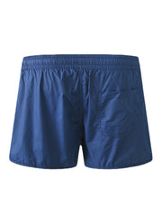 Schnelltrocknende, einfarbige Strand-Boardshorts für Herren mit Kompressionsfutter und Kordelzug