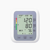 Electronic Blood Pressure Monitor - LCD Display, Portable, Dual Memory