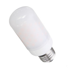 E27 E14 2.7W LED Flame Effect Corn Light Bulb - Simulated Fire Lamp for Home, AC85-265V