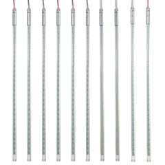 10 Röhren 50CM LED Meteorschauer Regenlichter für Christbaumschmuck im Freien