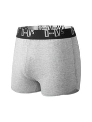 Lockere, atmungsaktive Boxershorts für Herren aus Baumwolle mit mittlerer Taille und elastischem Bund